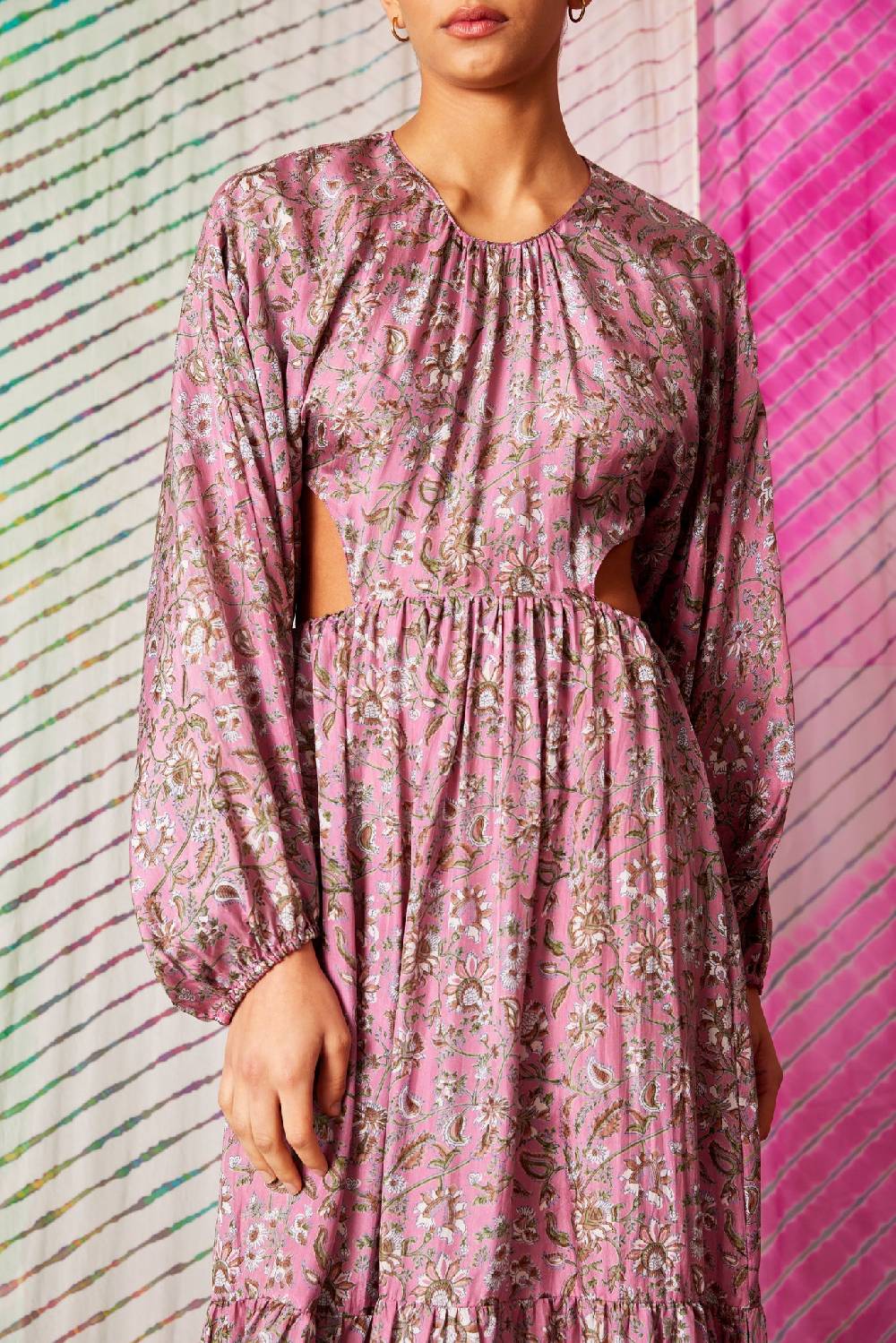NEUHEITEN Carmen Kleid Pink Lily 50% Rabatt für begrenzte Zeit