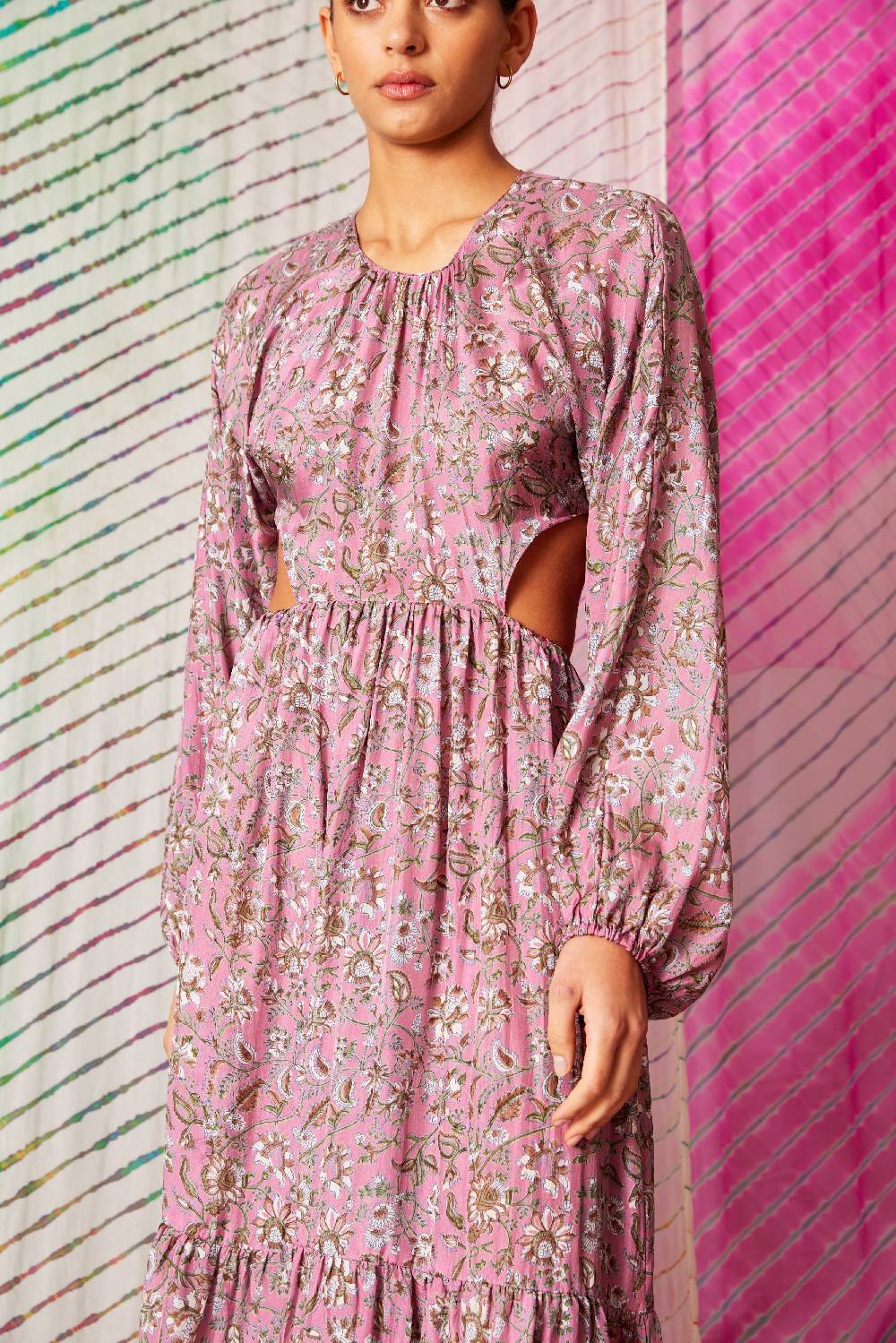 NEUHEITEN Carmen Kleid Pink Lily 50% Rabatt für begrenzte Zeit