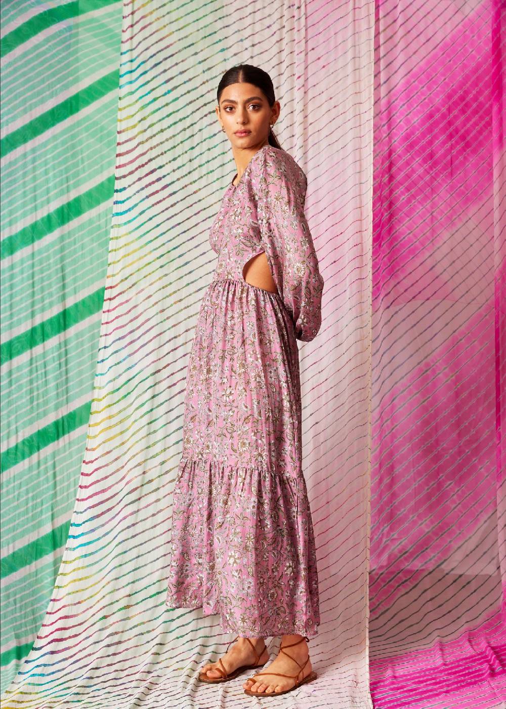 NEUHEITEN Carmen Kleid Pink Lily 50% Rabatt für begrenzte Zeit