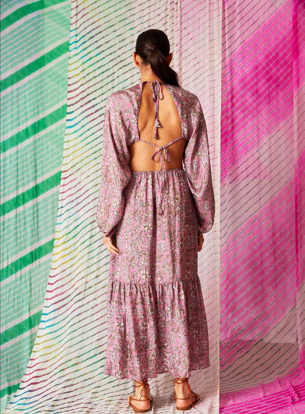 NEUHEITEN Carmen Kleid Pink Lily 50% Rabatt für begrenzte Zeit