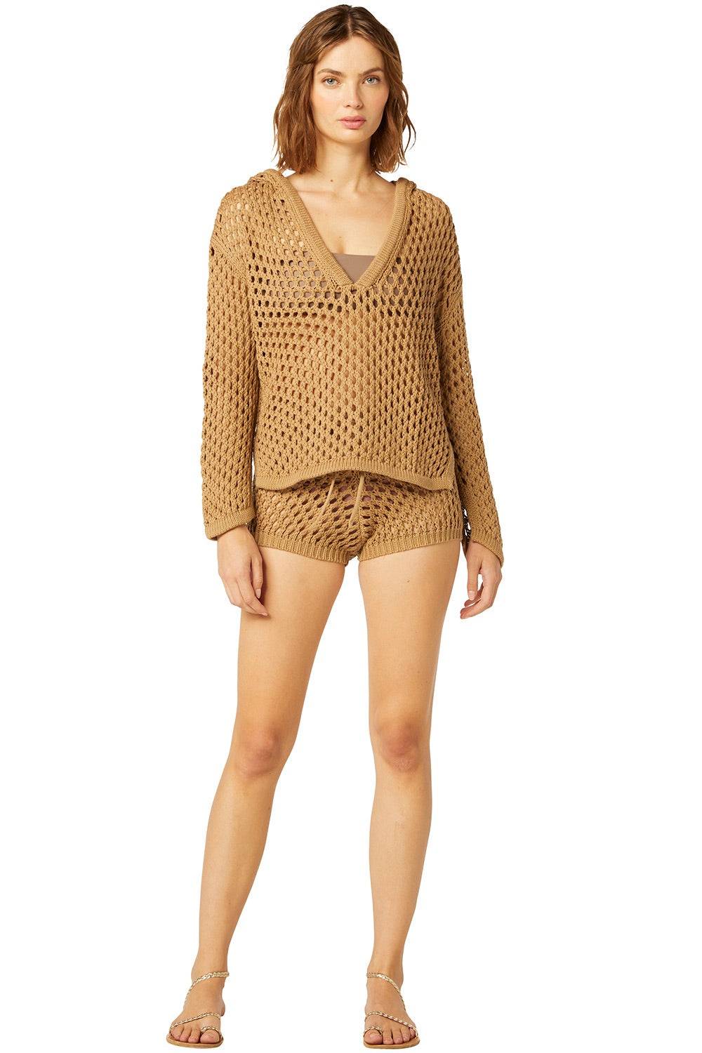 RESORTWEAR Shamani Hoodie Mocha Hotsell