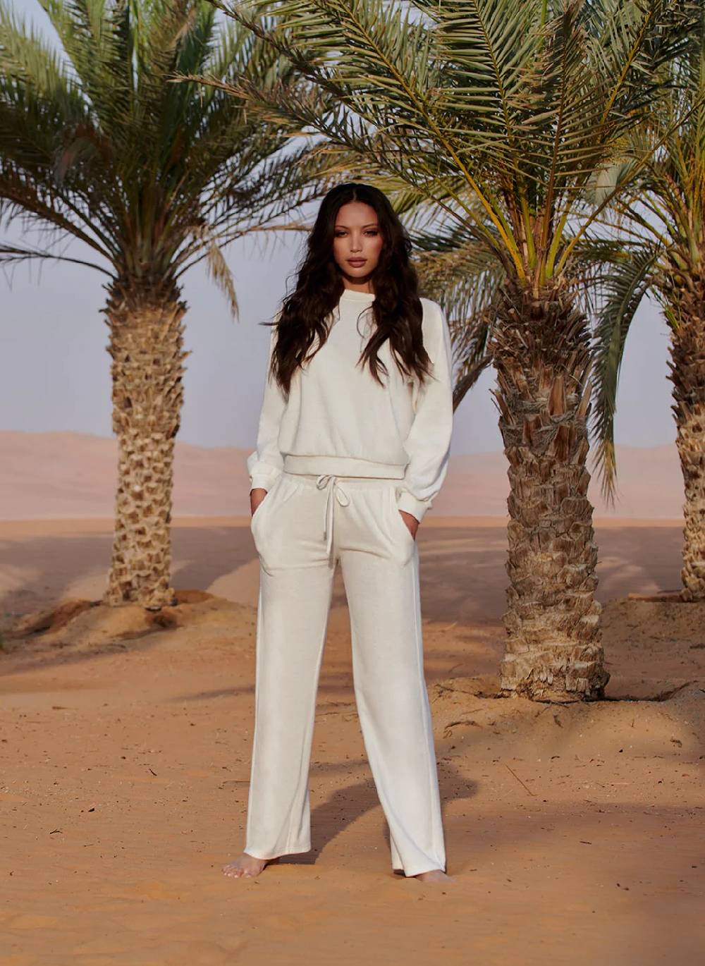 RESORTWEAR Betty Hose White Vatertagsangebot