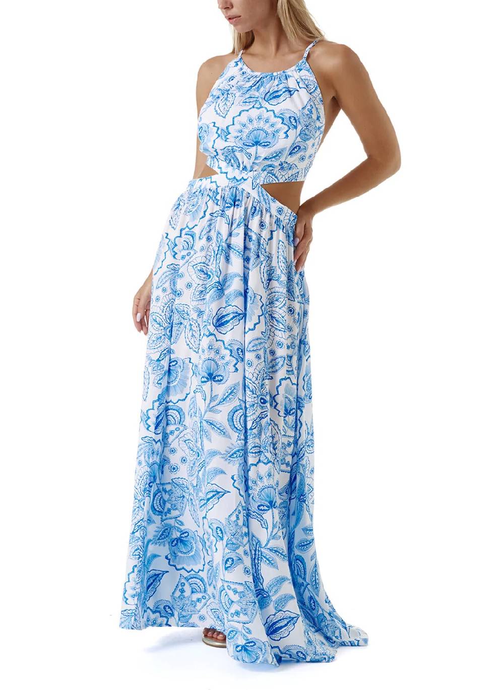 NEUHEITEN Arabella Maxikleid Ceramic Lagerräumung