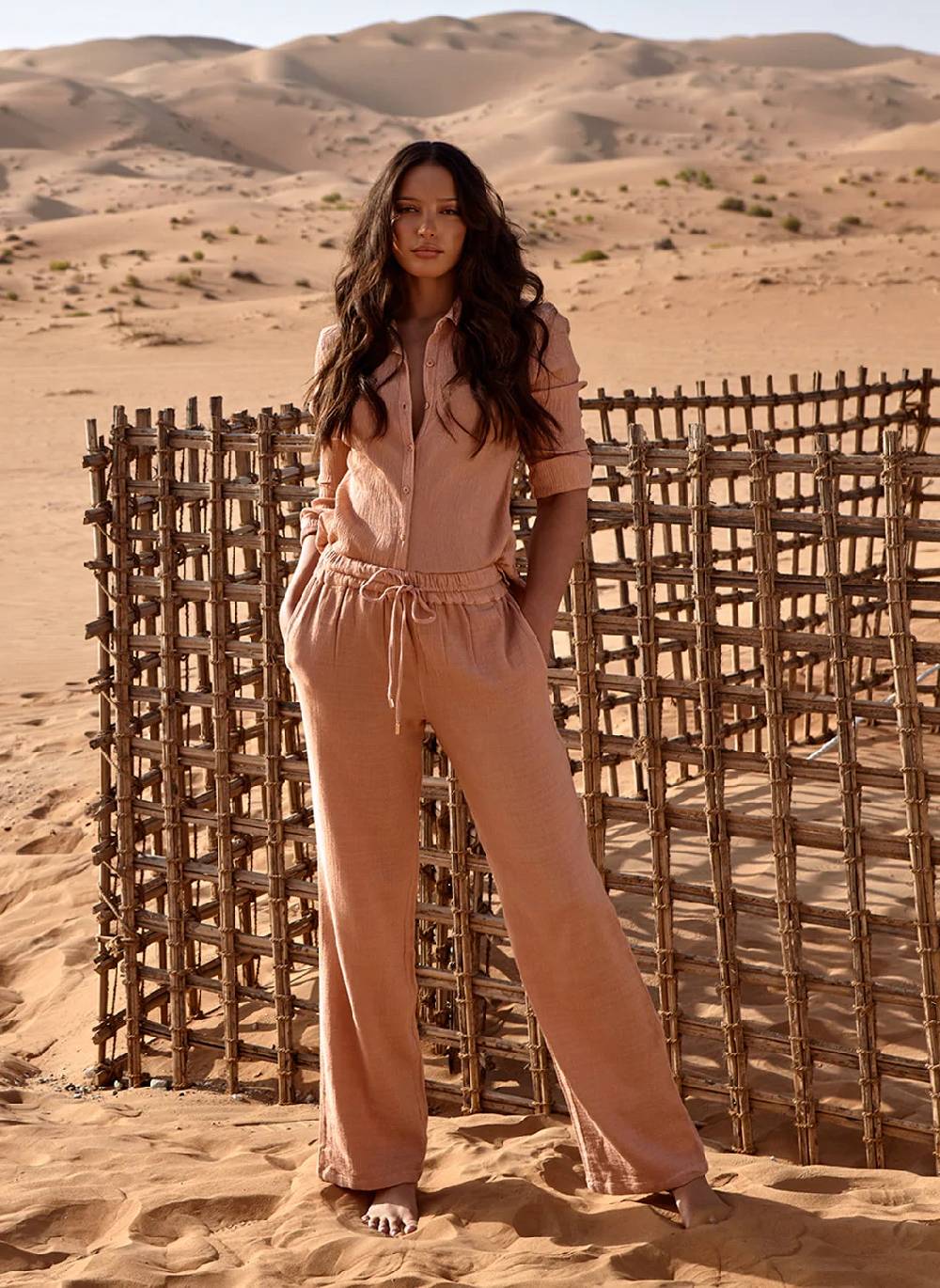 RESORTWEAR Krissy Hose Tan Saisonale Angebote