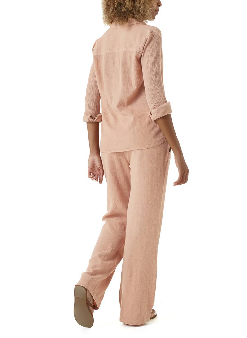 RESORTWEAR Tina Bluse Tan Räumungsverkauf
