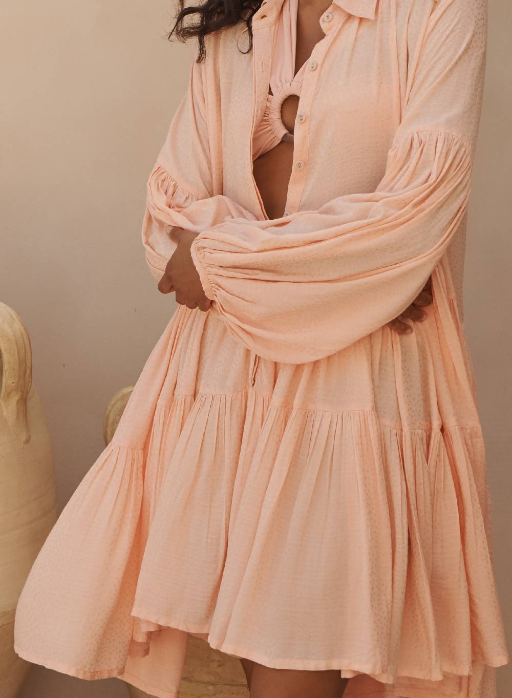 NEUHEITEN Lara Kleid Rose Cloud Neueste Stile