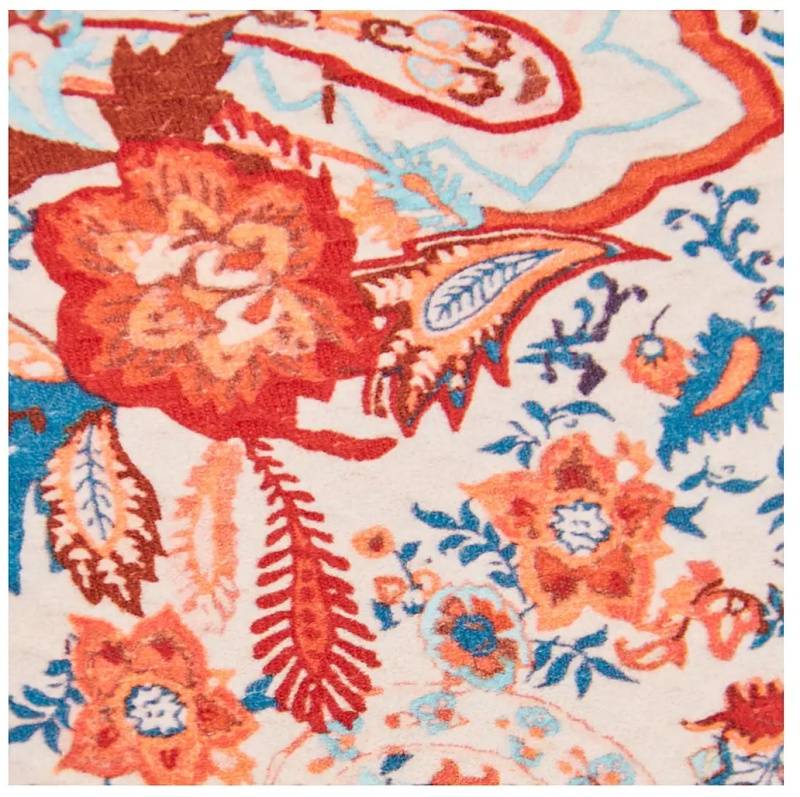 NEUHEITEN Coral Paisley Midikleid Discount Store für neue Produkte