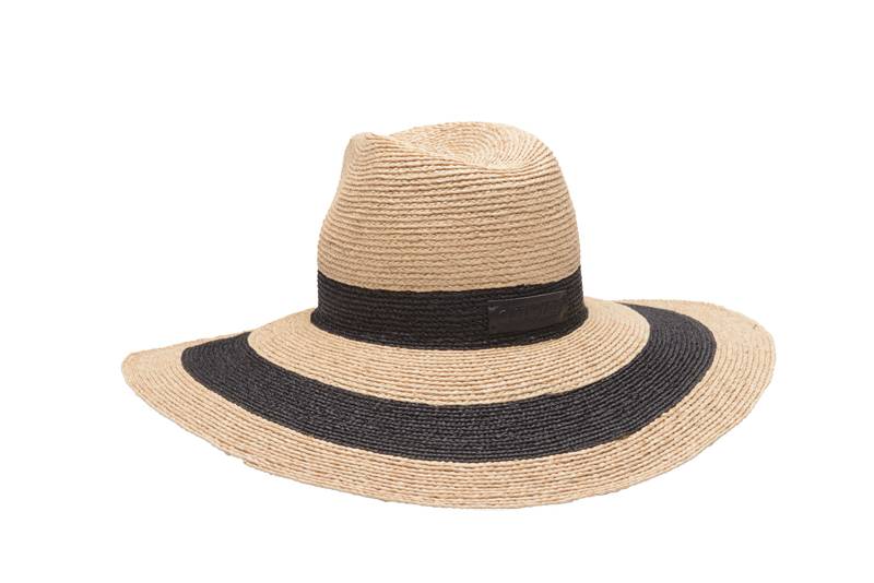 ACCESSOIRES Scirocco Hut Natur/Schwarz Super Rabatt