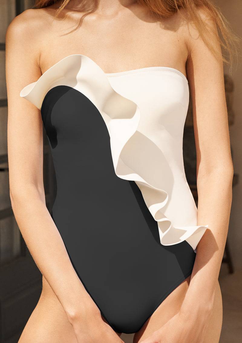 NEUHEITEN Pavana Badeanzug Black/Creme 2025