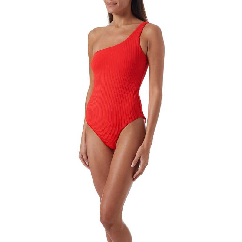 NEUHEITEN Palermo Padded Badeanzug Red Ribbed Online Shopping