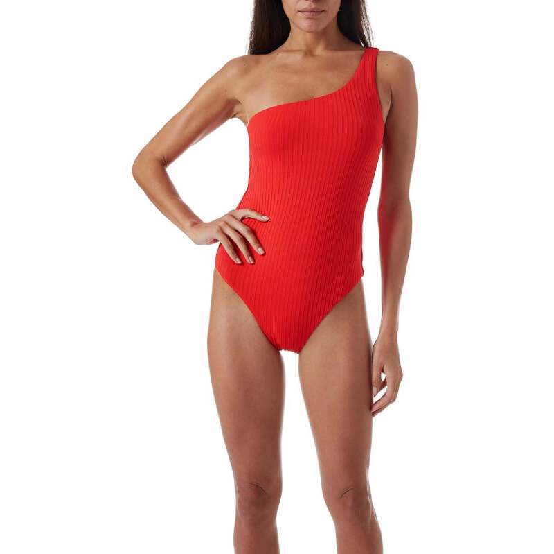 NEUHEITEN Palermo Padded Badeanzug Red Ribbed Online Shopping