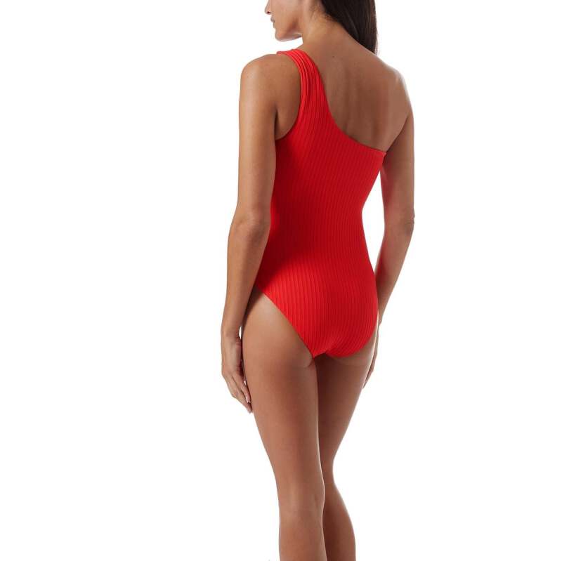 NEUHEITEN Palermo Padded Badeanzug Red Ribbed Online Shopping
