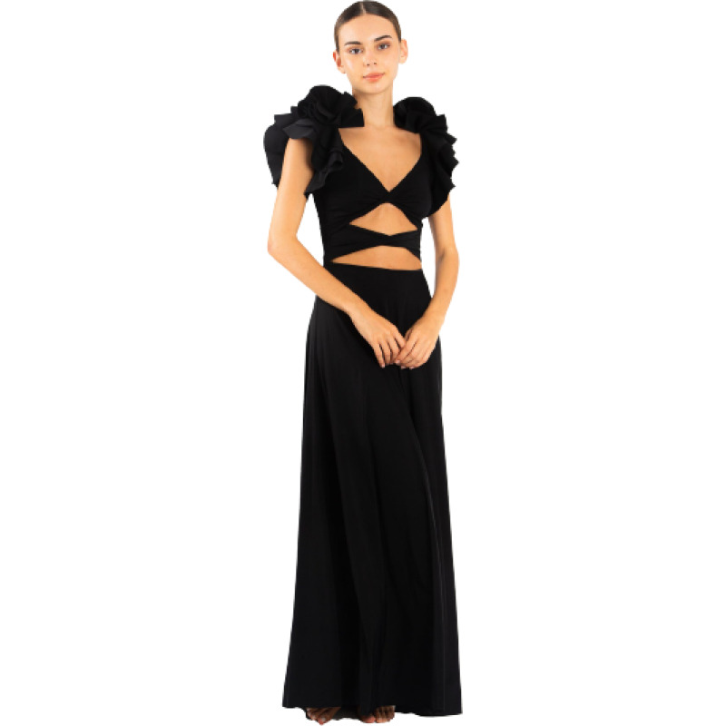 NEUHEITEN Calamari Bodykleid Schwarz Exklusivangebot