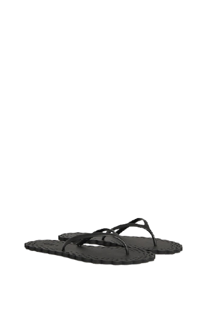 ACCESSOIRES Doily Flipflop Schwarz Blitzangebot