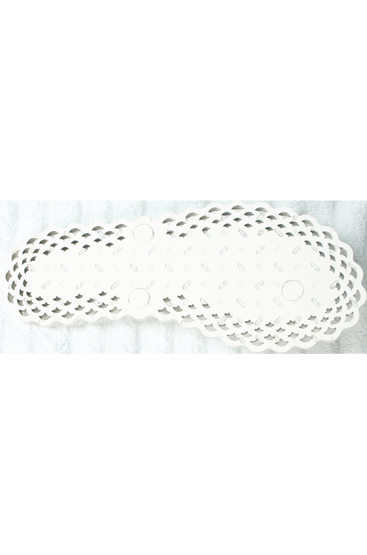 ACCESSOIRES Doily Flipflop Weiß Bestseller