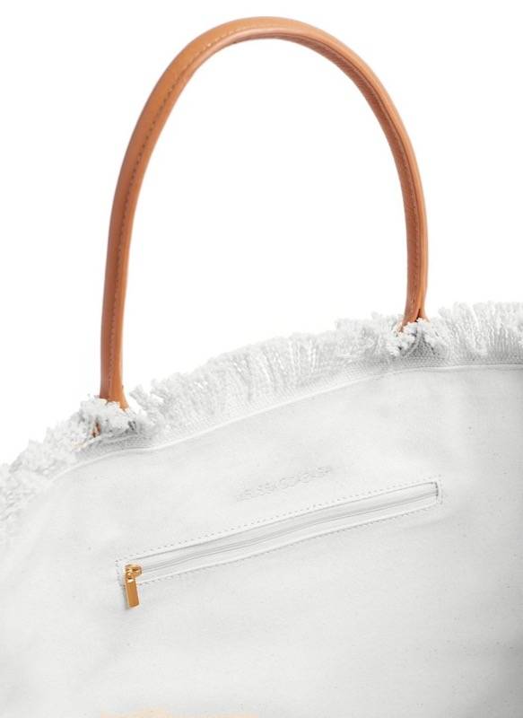 ACCESSOIRES Cap Ferrat Tote Weiß Tiefpreis
