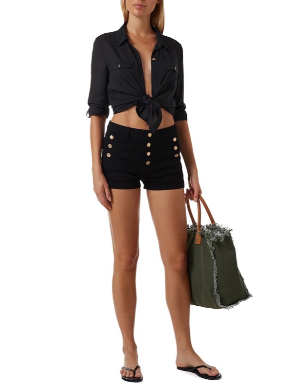 ACCESSOIRES Cap Ferrat Tote Olive Super Sparpreis