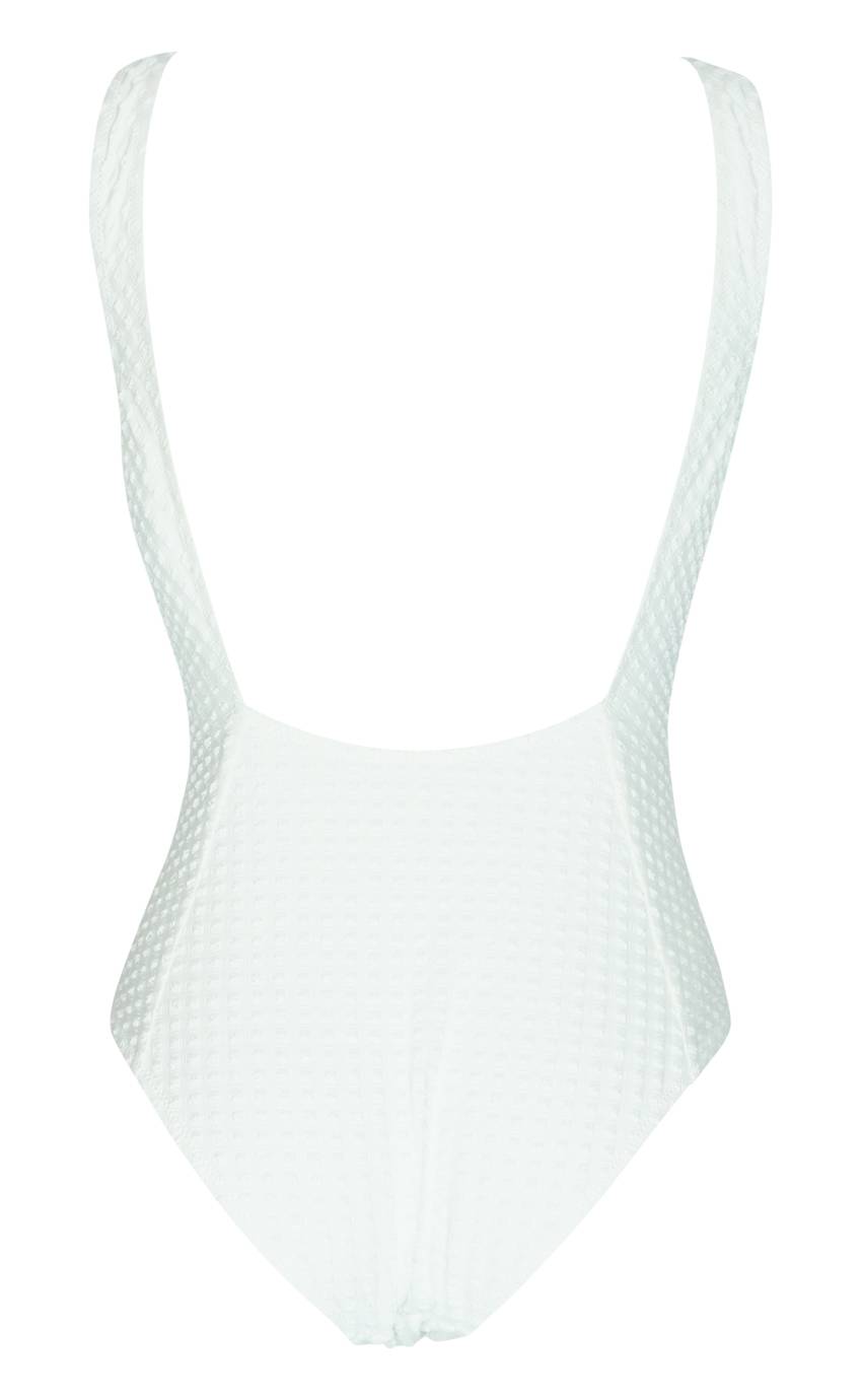 NEUHEITEN Cora Padded Bügel Badeanzug Weiß Zeitbegrenzte Promotion