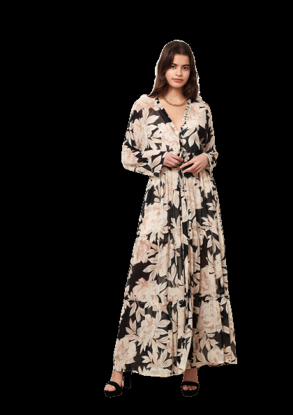 NEUHEITEN Talia Kleid Belikka Schwarz Bis zu 60% Rabatt