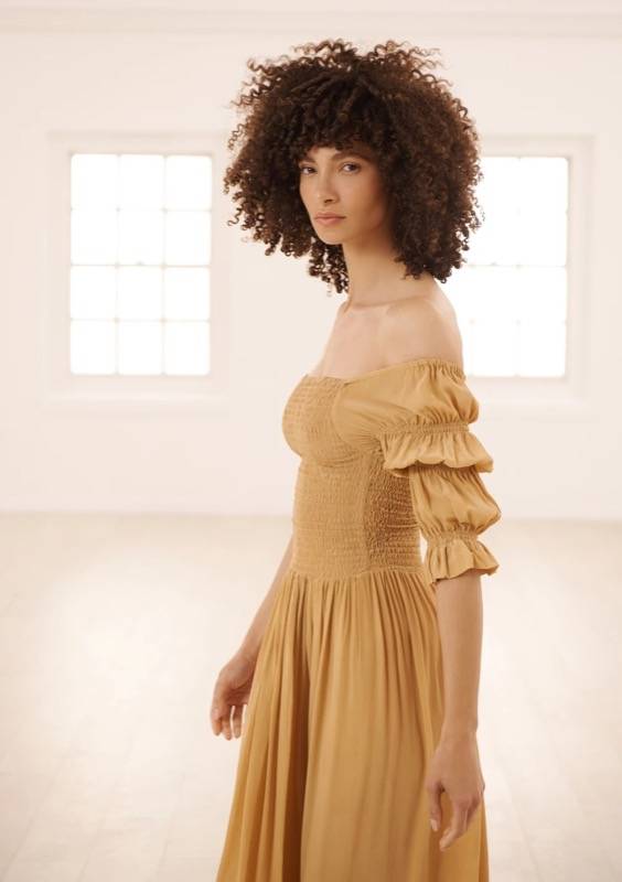 RESORTWEAR Lora Kleid Sand Muttertagsangebot