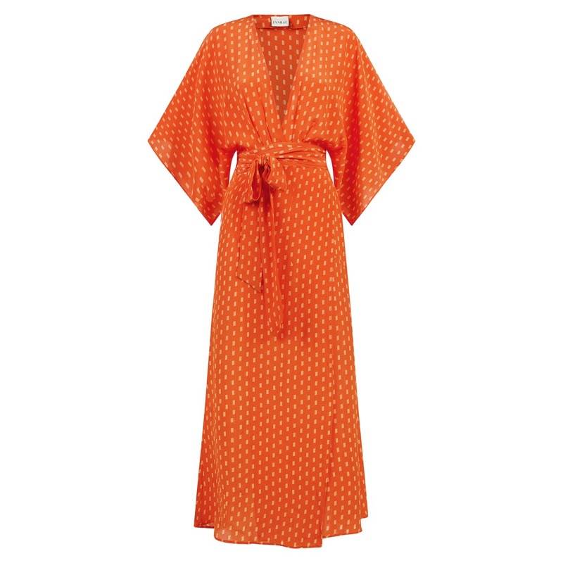 RESORTWEAR Modica Wickelkleid aus Seide Saisonale Angebote