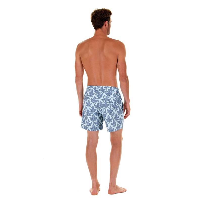 HERREN Badehose Papaya grau Clearance-Verkauf