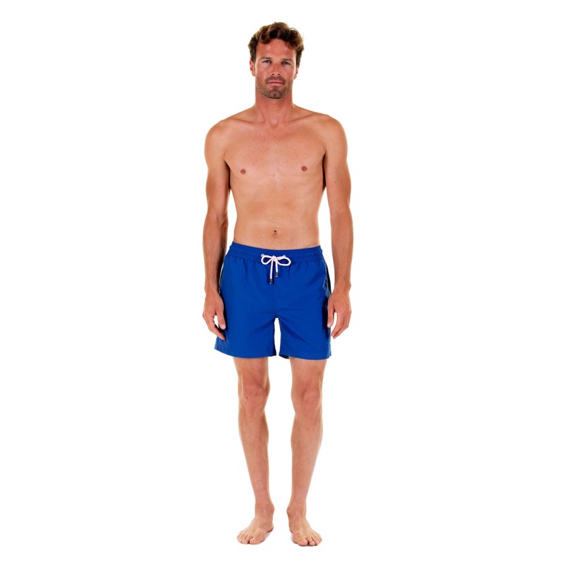 HERREN Badehose in regatta-blau Black Friday Preise