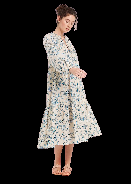 SALE Jaya Birdsong Kleid Off-White Cyber Monday