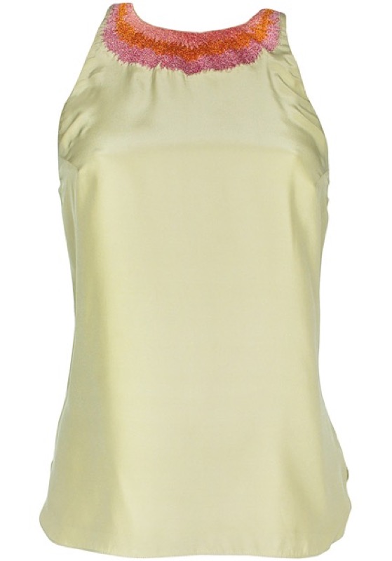 RESORTWEAR Seiden-Top Saisonale Angebote