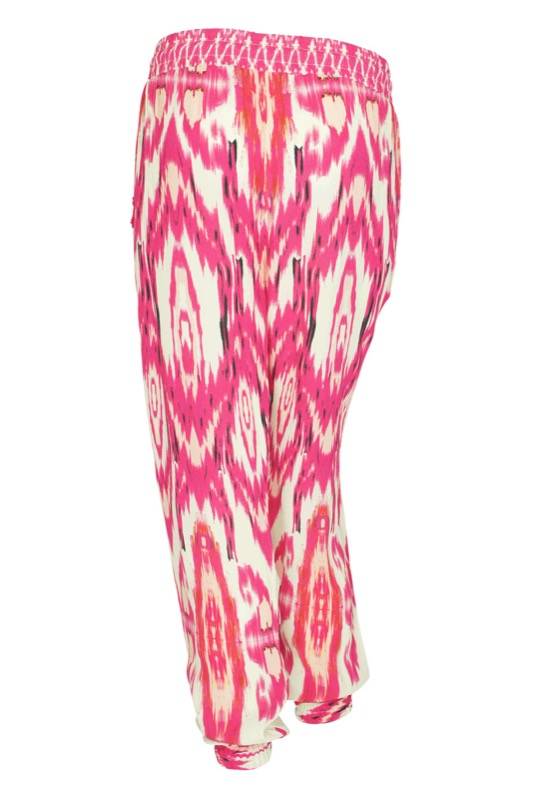 RESORTWEAR Ikat Hose in Pink mit Quasten Begrenzte Freigabe
