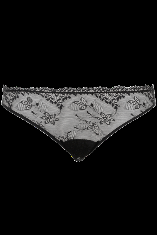 LINGERIE Atlanta Slip aus Spitze in Schwarz Discount Store für neue Produkte