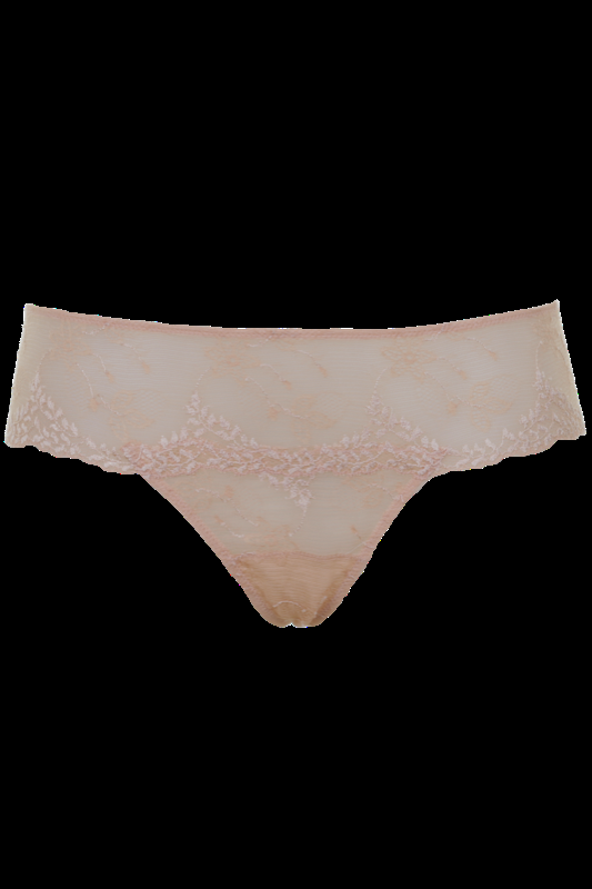 LINGERIE Amalfi G-String aus Spitze in Puder Black Friday Preise