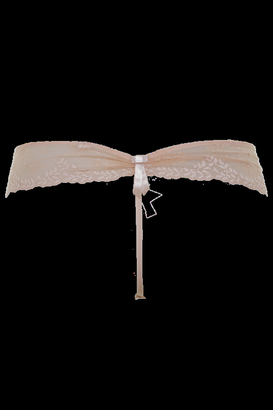 LINGERIE Amalfi G-String aus Spitze in Puder Black Friday Preise