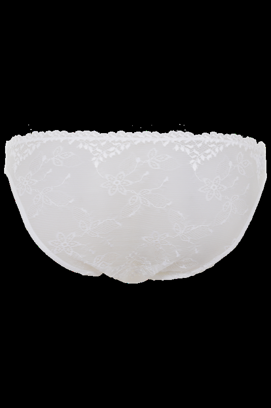 LINGERIE Atlanta Slip aus Spitze in Off-White Angebote