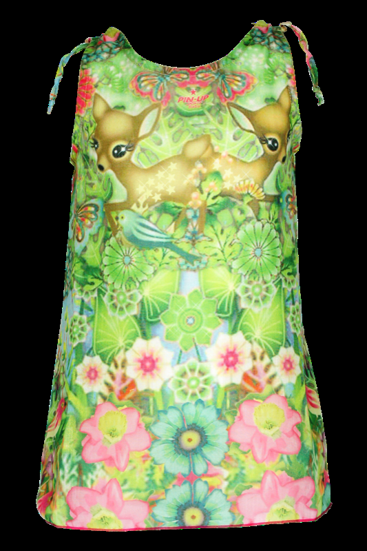 KINDER Baby Kleid Bambi in grün Limitierter Zeitrabatt