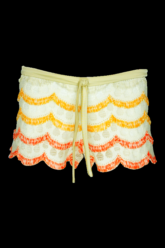 KINDER Baby Short Jaquard mit Fransen Bestseller