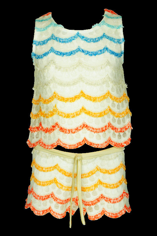 KINDER Baby Short Jaquard mit Fransen Bestseller