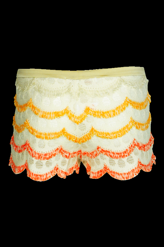 KINDER Baby Short Jaquard mit Fransen Bestseller