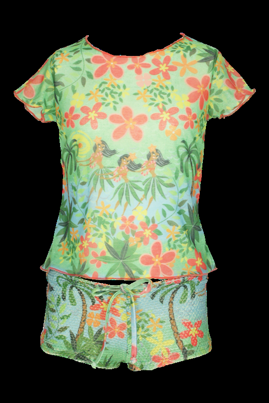 KINDER Baby Short Hula in grün Saisonale Angebote