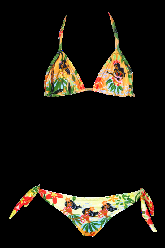 KINDER Baby Bikini Hula in gelb Riesige Ersparnisse