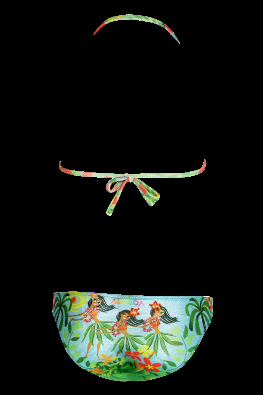 KINDER Baby Bikini Hula in grün Wochenangebot