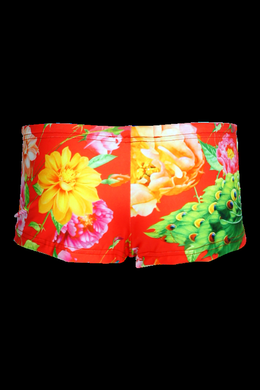 KINDER Baby Short Pavone in rot Letzte 3 Tage