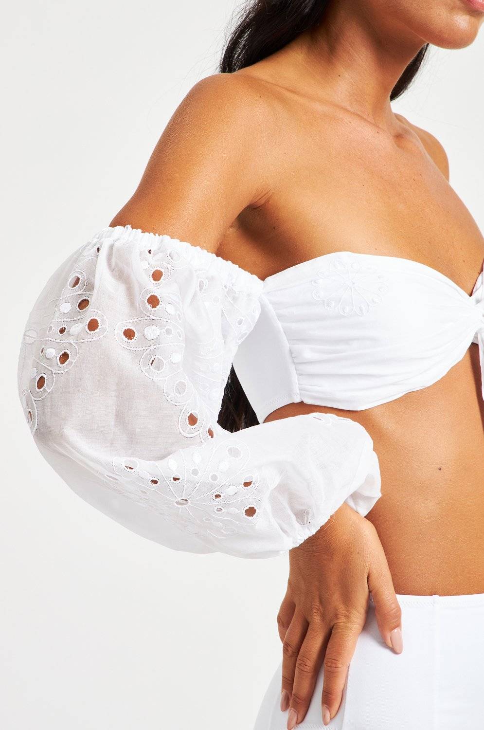 SALE Valentina Padded Bikini Weiß Große Rabatte