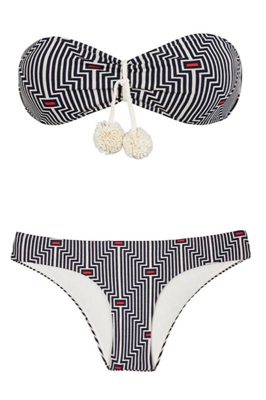 SALE Sophie Anderson Palomino Padded Bandeau Bikini 50% Rabatt mit kostenlosem Versand