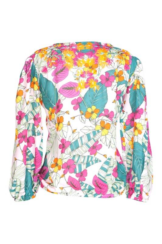 SALE Florale Bluse multi zollfrei