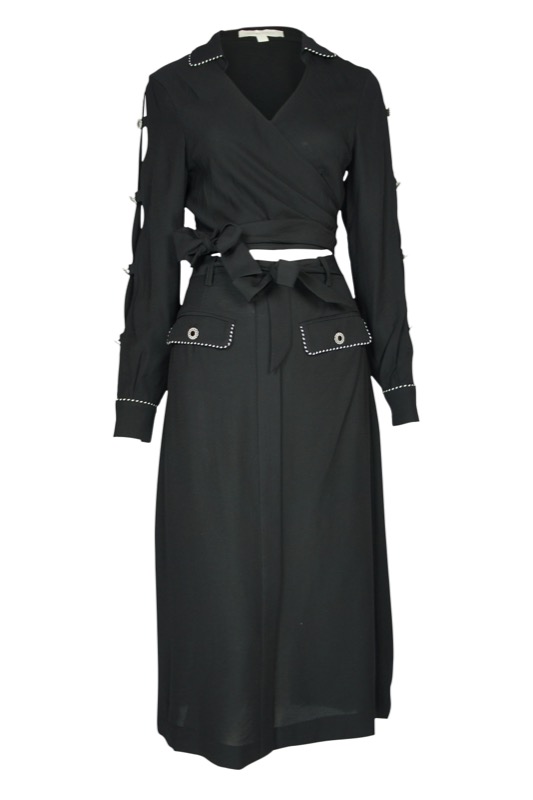 SALE Piped Luxe Rock schwarz Meist gekauft
