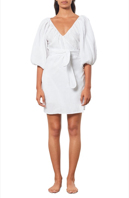 SALE Coletta Minikleid Weiß Günstig kaufen
