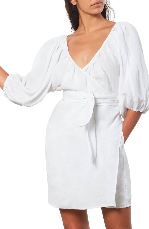 SALE Coletta Minikleid Weiß Günstig kaufen