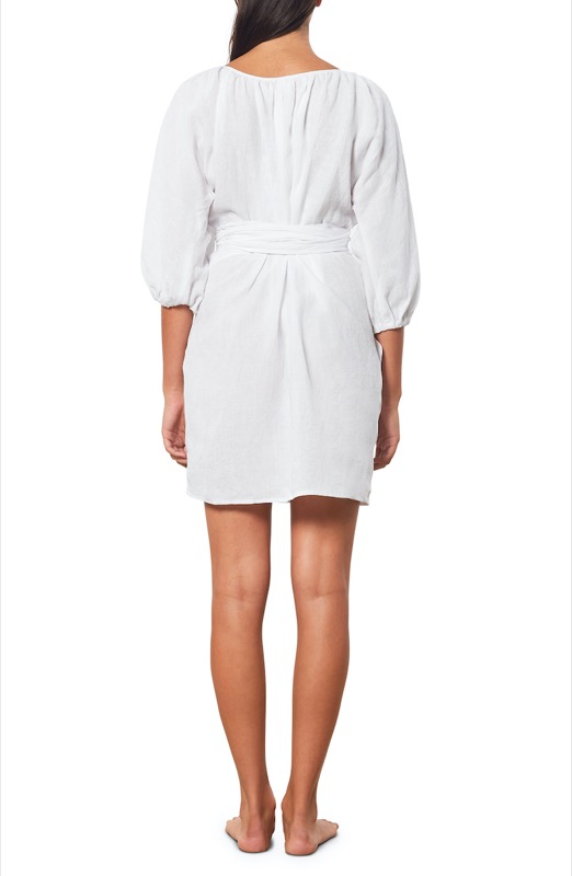 SALE Coletta Minikleid Weiß Günstig kaufen