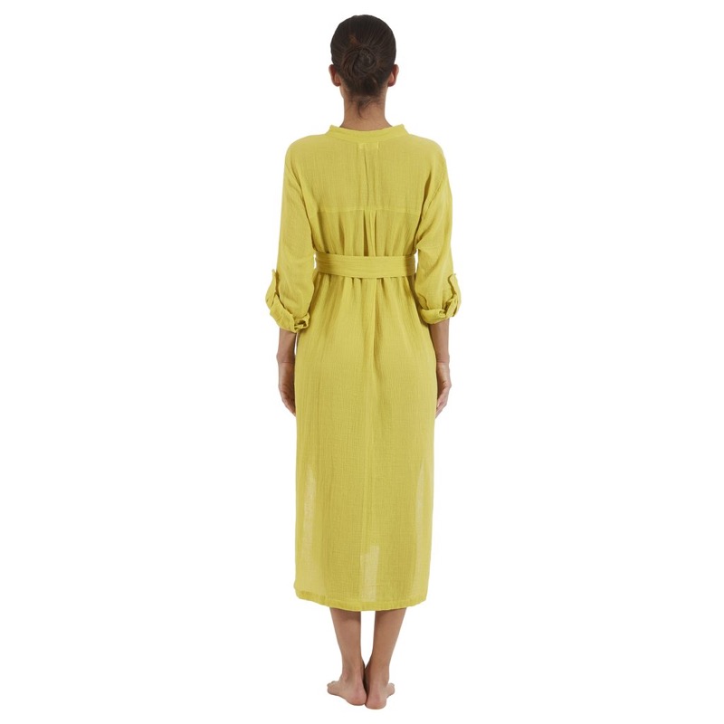 SALE Oku Kaftan Gelb Wochenangebot
